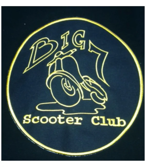 Large Big 7 Jacket Patch - £19.95 inc vat & postage